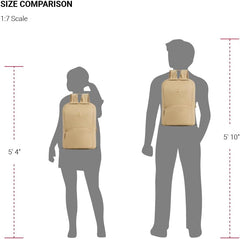 PackRanger Serenity Luxe Women's Laptop Backpack, Black, 16 Inches