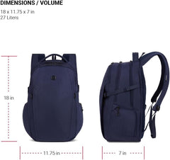 PackRanger FlexCore, Navy Heather, 18-Inch