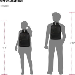 PackRanger Serenity Luxe Women's Laptop Backpack, Black, 16 Inches