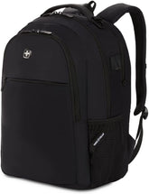 PackRanger 8136 Laptop Backpack, Black, 17.75 Inches