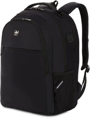 PackRanger 8136 Laptop Backpack, Black, 17.75 Inches