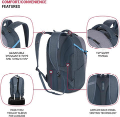 PackRanger FlexCore, Navy Heather, 18-Inch