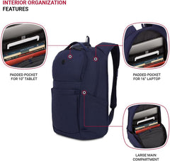 PackRanger FlexCore, Navy Heather, 18-Inch