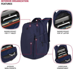 PackRanger FlexCore, Navy Heather, 18-Inch