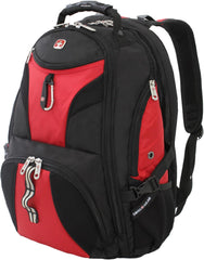 PackRanger 1900 Scansmart TSA 17-Inch Laptop Backpack, Black/Red