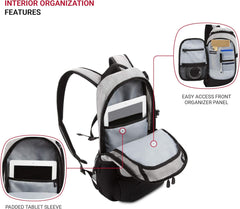 PackRanger 3598 Backpack Narrow Daypack, Camo/Green, 18-Inch