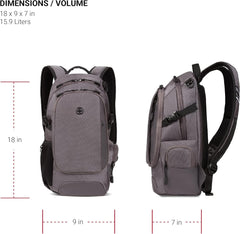 PackRanger 3598 Backpack Narrow Daypack, Camo/Green, 18-Inch