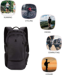 PackRanger 3598 Backpack Narrow Daypack, Camo/Green, 18-Inch