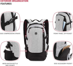 PackRanger 3598 Backpack Narrow Daypack, Camo/Green, 18-Inch