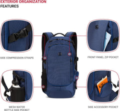 PackRanger 3598 Backpack Narrow Daypack, Camo/Green, 18-Inch