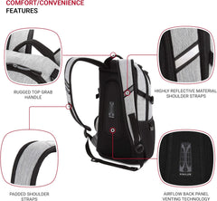 PackRanger 3598 Backpack Narrow Daypack, Camo/Green, 18-Inch