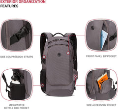 PackRanger 3598 Backpack Narrow Daypack, Camo/Green, 18-Inch