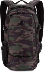 PackRanger 3598 Backpack Narrow Daypack, Camo/Green, 18-Inch