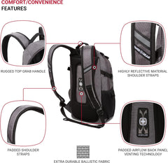 PackRanger 3598 Backpack Narrow Daypack, Camo/Green, 18-Inch