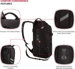 PackRanger 3598 Backpack Narrow Daypack, Camo/Green, 18-Inch