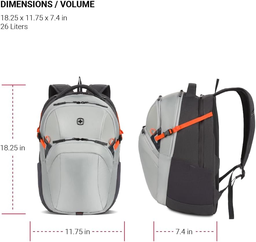 PackRanger VersaMax, Light Grey Heather, 18-Inch