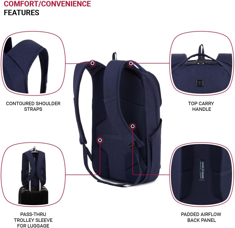 PackRanger FlexCore, Navy Heather, 18-Inch