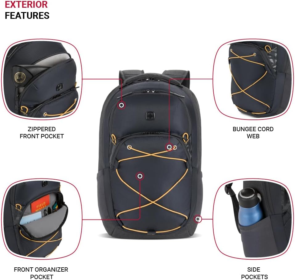 PackRanger 8175 Laptop Backpack, Teal/Light Grey Heather, 18 Inches
