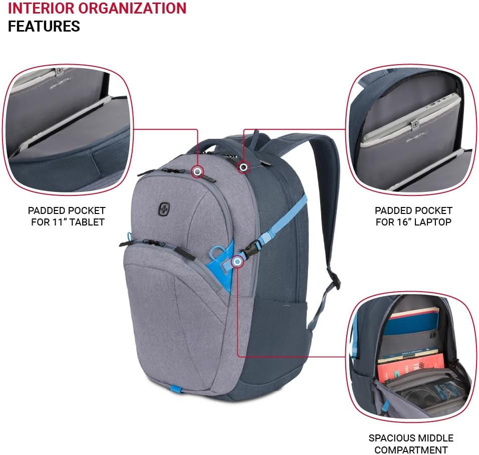 PackRanger FlexCore, Navy Heather, 18-Inch