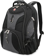 PackRanger 1900 Scansmart TSA 17-Inch Laptop Backpack, Black/Red