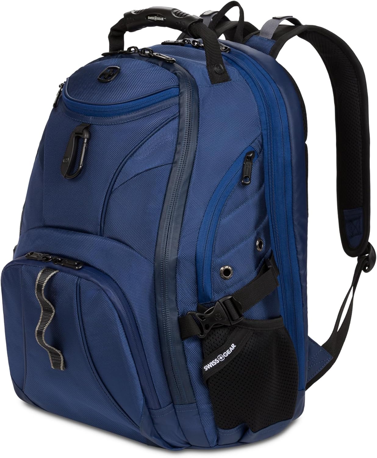 PackRanger 1900 Scansmart TSA 17-Inch Laptop Backpack, Black/Red