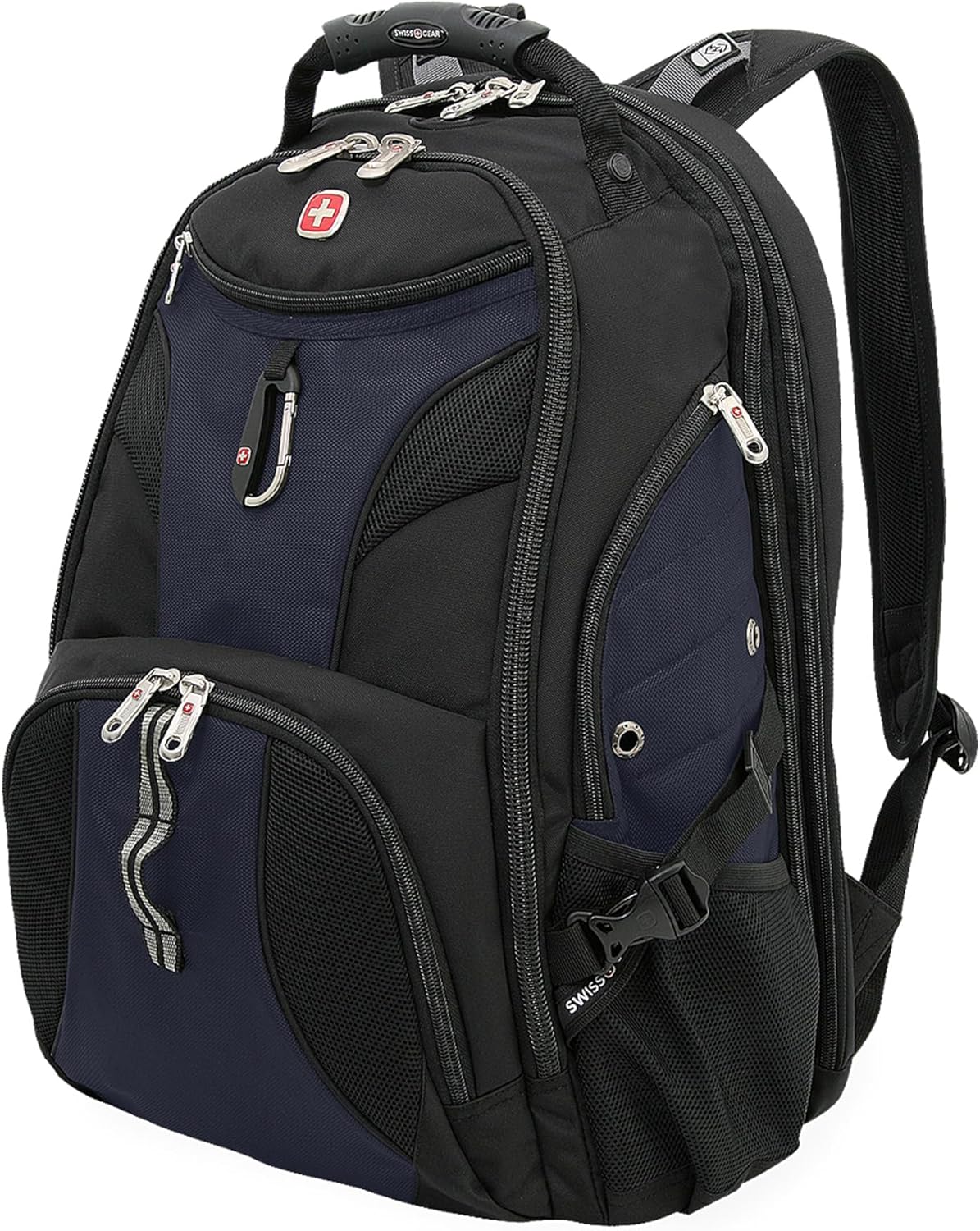 PackRanger 1900 Scansmart TSA 17-Inch Laptop Backpack, Black/Red